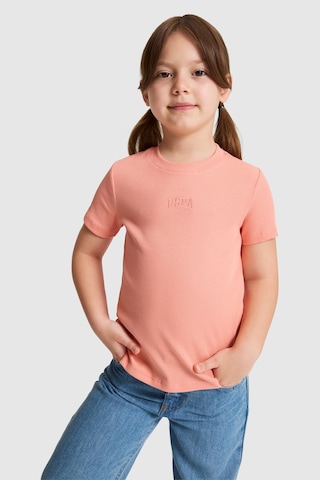 U.S. Polo Assn. Kız Çocuk Mercan Tişört Basic 50325626-vr204 Coral