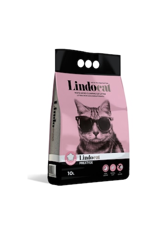 Lindo Cat Bebek Pudralı Topaklaşan İnce Taneli Kedi Kumu 10 L Lindo Cat Bebek Pudralı Topaklaşan İnce Taneli Kedi Kumu 10 L
