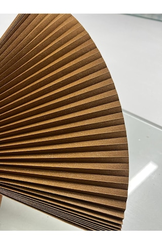 Honeycomb Bal Peteği %100 Karartma Ve Isı Yalıtımlı Plise Perde Blackout Kahverengi Kahverengi