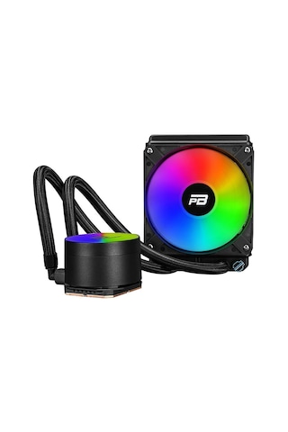 Power Boost 120 MM Noble 120 PB-LCS-YC120 RGB AM5/1700P Uyumlu Soğutucu Fan