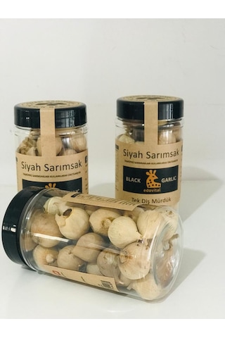 Edovital Siyah Sarımsak Tek Diş Mürdük 3 x 150 G