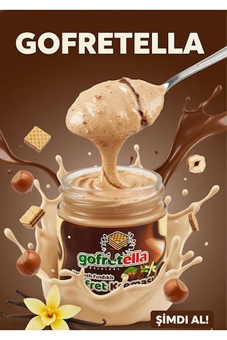 Gofret Aromalı Kahvaltılık Krema 200 Gr