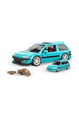 Hot Wheels Custom 90 Honda Civic Ef 248 Parça Araba Yapım Seti Jhf62