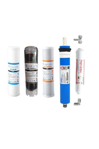 Auqa Fly FİLMTEC MEMBRANLI Ihlas Aura Cebilon Compact Uyumlu 5li Su Arıtma Filtresi