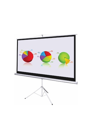 Peak T100 200x200 CM Tripod Projeksiyon Perdesi