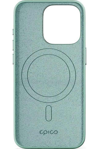 Epico Apple Uyumlu iPhone 16 Pro Max Mag+ Silikon Kılıf Pastel Mint Nane Yeşili