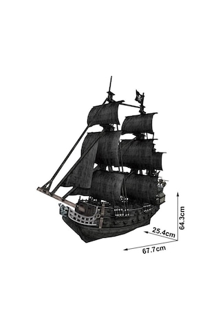 The Queen Anne's Revenge 3D - Puzzle