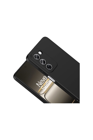 Oppo A5 5g Kılıf Fitcase Premiums Silikon Arka Kapak Siyah
