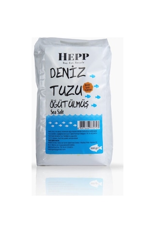 Deniz Tuzu Öğütülmüş 1000 Gr. Deniz Tuzu Öğütülmüş 1000 Gr.