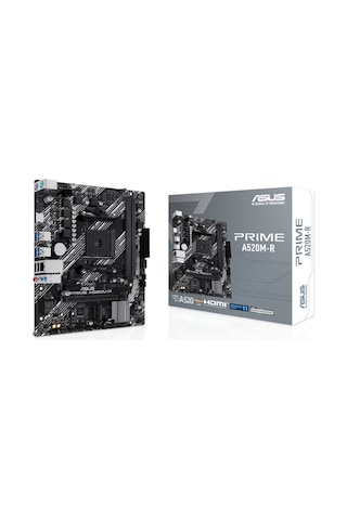 Asus Prıme A520m-r, 2xddr4, 1x M.2, Hdmı, Am4 Soket Anakart