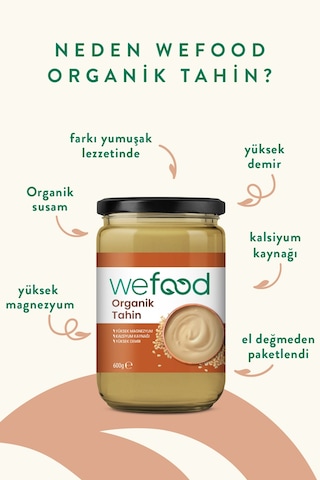 Organik Tahin 600 Gr