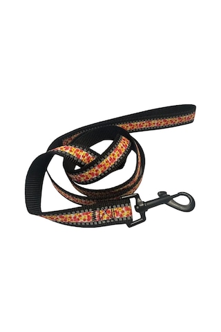 Nunbell Reflektörlü, Splash Köpek Gezdirme Tasması 2 Cm X 120 Cm Çok Renkli