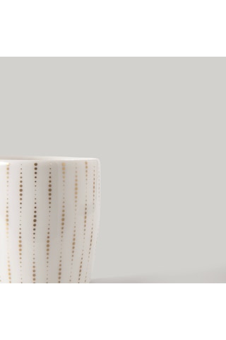 Linens Lante Porselen 290 Ml Kupa Gold Çok Renkli