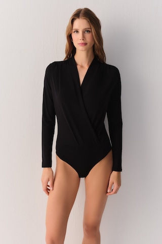 Suwen Elegant V Yaka Body St6002612012 Siyah