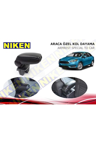 Ford Focus 3 Kol Dayama Kolçak Vidasız Konsol 2015+ Niken