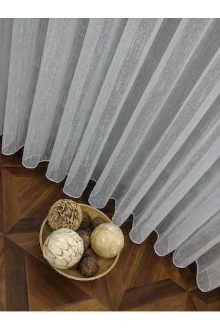Evdepo Home Kullanıma Hazır Şantuk Tül Perde