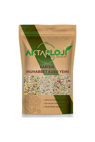 750 Gr Karışık Muhabbet Kuşu Yemi Vitaminli 1.kalite