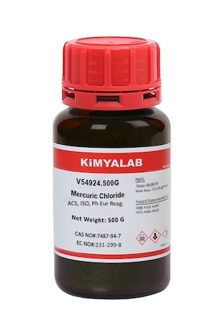 Kimyalab Civa Iı Klorür Mercuric Chloride 500 G