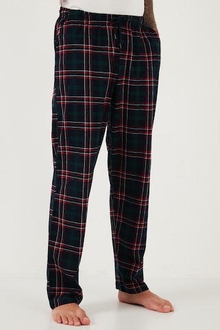 Buratti Pamuklu Regular Fit Normal Bel Düz Paça Cepli Erkek Pijama Altı 6574003 Yeşil