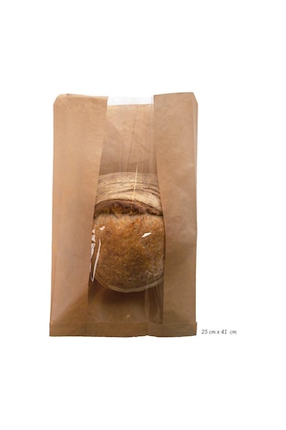 Kese Kağıdı Şamua Pencereli 25x40x8cm 10kg