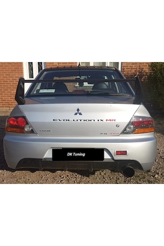 Dk Tuning Lancer Evolution 9 Bagaj Siyah Yazı Logo Arma