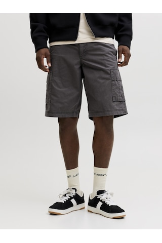 Jack & Jones Erkek Rahat Kalip Kargo Sort - Cole - 12292263 Asphalt