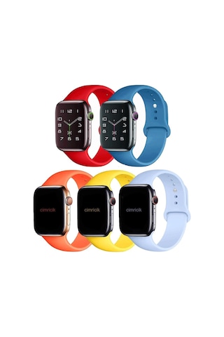 Apple Uyumlu Watch Kordon 3 4 5 6 Se 7 Seri 38 40 41 42 44 45 MM Kordon