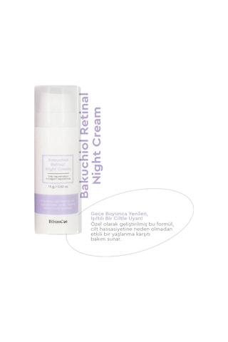 Bibimcos Bakuchiol Retinol Night Cream 15 G