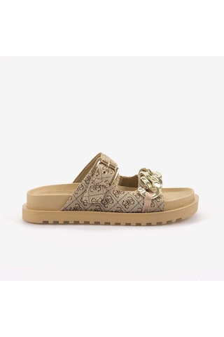 Guess Fatema Kadın Terlik Fl6ft2fal03 Bej