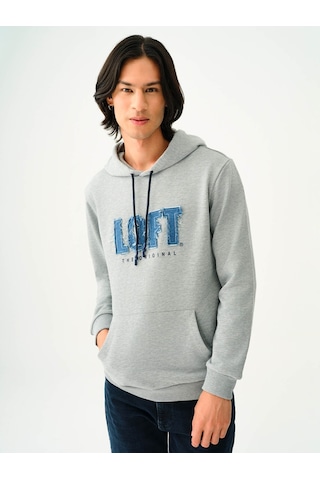 Loft Erkek Sweatshirt Gri Lf2037306 25kp69000101 P69200 Gri