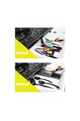 Decobella 2 Sıra Bıçaklık 50830 - Gri