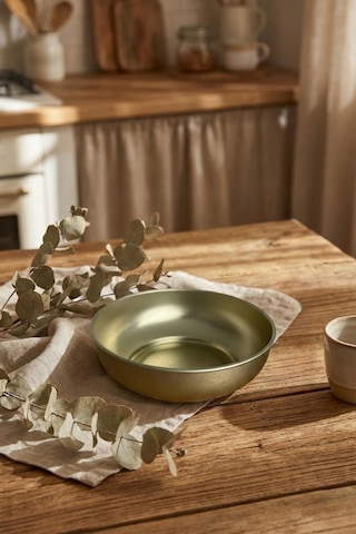 12 Parça Gold Metal Çerezlik Ø9 Cm 12 Li Set Yükseklik 3 Cm Gold