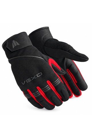Vexo Drystar H2o Kışlık Motosiklet Eldiveni Kırmızı