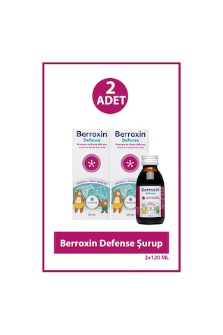Berroxin Defense Şurup 120 Ml 2 Adet