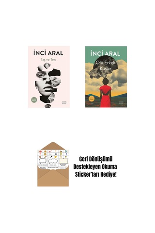 Taş Ve Ten + Ölü Erkek Kuşlar + Okuma Sticker'ları