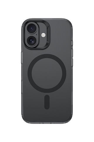 Apple Uyumlu iPhone 17 Kılıf M-safe Şarj Özellikli Benks Lucid Armor Kapak Siyah