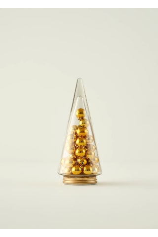 Bella Maison Tree Dekoratif Ledli Aydınlatma Gold 12x12x29 Cm Gold