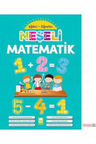 Neşeli Matematik Eğitici ve Öğretici Çizgi Alıştırmaları
