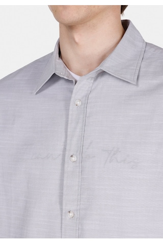Colin's Colins Regular Fit Shirt Neck Düz Erkek Taş Uzun Kol Gömlek Cl1073846 Cl1073846 Q1.v2 Stn Taş