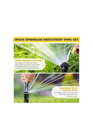 Rainbird 1800/5000 Serisi Yağmurlama Başlığı Aleti İle Uyumlu Püskürtme Başlığı Aletleri Ve Yağmurlama Aleti