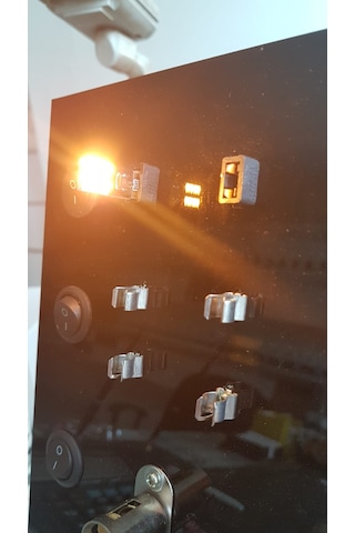 24 Ledli Turuncu Park Ampulu Canbus'Lı T10 Turuncu Park Ampulu