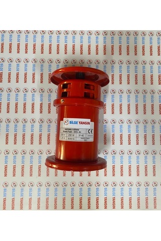 S1 Motorlu Siren 220v 110db Konvansiyonel Yangın Sistemine Uyumlu