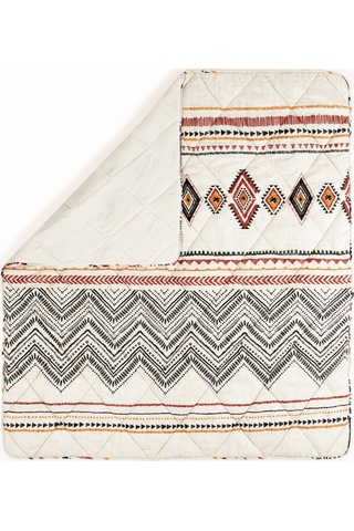 Cotton Box Velvet Tek Kişilik Yorgan Felix Bej 155x215 Cm