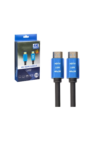 Seenergy HdmiKablo Gold 2.0V 2K 4K Hdtv 1.5Mt Se-015M4K