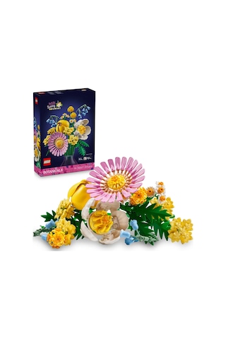 LEGO® Botanicals Küçük Sarı Buket 10347 - 9 Yaş & Üzeri Çocuklar için Çiçek Model Yapım Seti (373 Parça)
