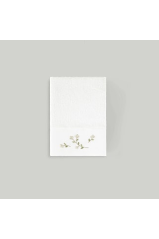 Linens Lunara Bambu 30x45 Cm El Havlusu Beyaz Beyaz