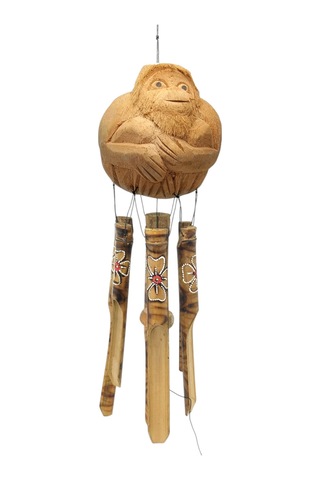 Maymun Figürlü Rüzgar Çanı
