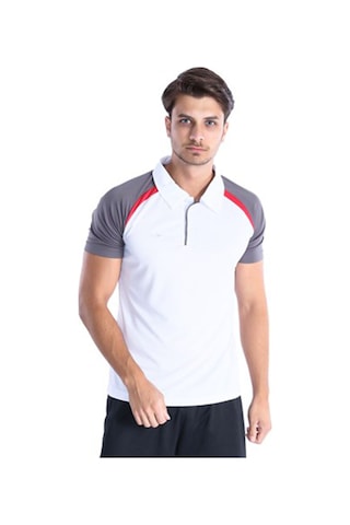 Sportive Model 06 Kamp Tişörtü-beyaz/antrasit-5043 Antrasit