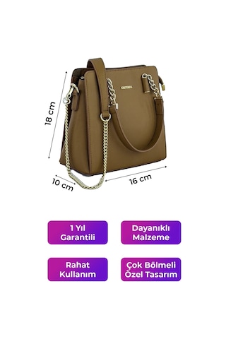 Kriste Bell Kadın Çanta Taba 7139 Taba
