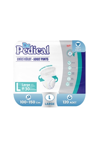 Dr. Pedical Emici Külot L-large Beden 120 Adet L